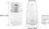 Mini Glass Bottles with Screw Caps 5ml 24 Sets Aluminum Top Metal Lids 5 Milliliter Tiny Vials Small Jars DIY Storage Art Craft Decor...