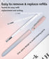 Gel Pens, 5 Pcs Retractable Gel Ink Pens, 0.7mm Fine Point Smooth Writing Pens,High-End Series for Journaling Note Taking, School Office Supplies ...