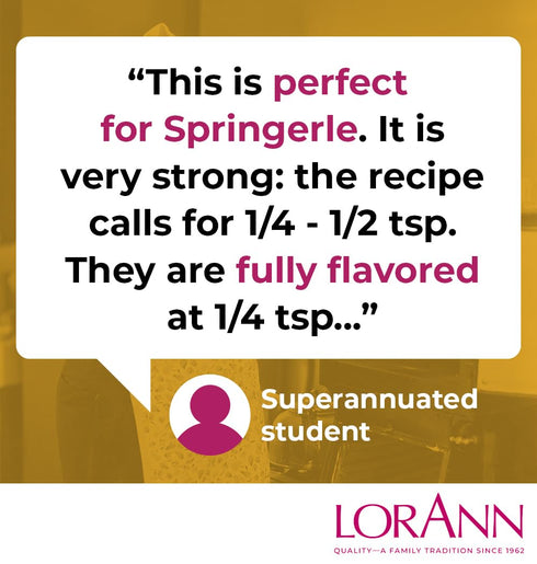 LorAnn Oils Super Strength Flavoring - Used For Candy Making, Flavoring Extracts, Baking, Hard Candy, and Flavor Oils - Bold, Natural Flavors 4X S...