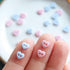 6mm / 0.24" Tiny Heart Shape Buttons, Micro Mini Buttons, in 20 Colors, Perfect for Doll Clothes (10PCS)...