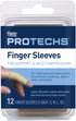 Flents Finger Sleeves, Pain Relief for Arthritis, Inflammation, Tendonitis & Athletic Stress, Plastic Wrap for Support & Compression, Assorted Siz...