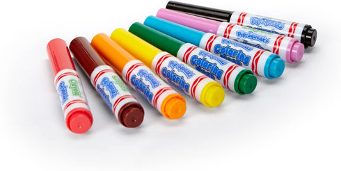 Crayola Pip Squeaks Washable Markers, Mini Markers in Classic Colors, 8 Count...