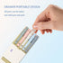 Lanxivi 5PCS Gel Pens Quick Dry Ink Pens Black Refill 0.5mm Fine Point Premium Retractable Ballpoint Pens Set...