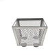 HAHIYO Stackable Paper Clip Mesh Holder Cup 2.2" Height 2 Pack Silver Sturdy Paperclip Holder Container for Desk Drawer Organizer Collection for H...