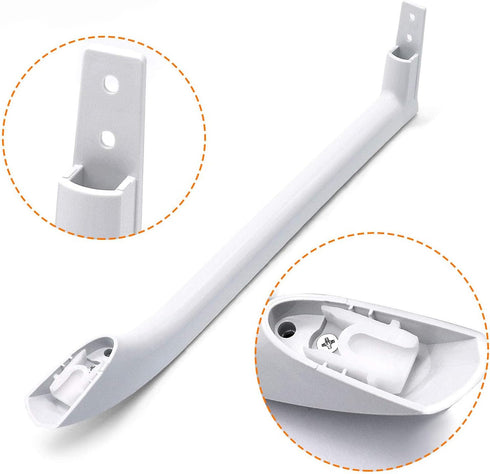 5304486359 Refrigerator Door Handle Replace 5304506469 5304504507 5304497105 AP6036330 242059504 Left Freezer Side Door Handle FFTR1814QW4A FFTR1821QW0 FFTR1821QW1 FFTR1814QW3 LFTR1814LWK LFHT1831QP2