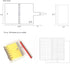 A6 PVC Binder with Pages,Black...