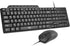 Basic Keyboard and Mouse,Rii RK203 Ultra Full Size Slim USB Basic Wired Mouse and Keyboard Combo Set with Number Pad for Computer,Laptop,PC,Notebo...