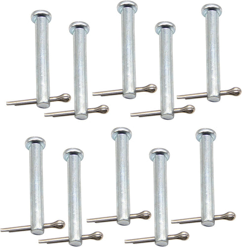 HAKATOP 10PC 1687404K 1668344 Snowthrower Shear Pin Kit Fits for Briggs & Stratton John Deere 1687404 1686806YP 1668344SM 703063...