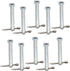 HAKATOP 10PC 1687404K 1668344 Snowthrower Shear Pin Kit Fits for Briggs & Stratton John Deere 1687404 1686806YP 1668344SM 703063...