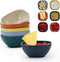 PYRMONT Wheat Straw Small Bowls Soy Sauce Dishes 5 OZ Small Dessert Bowls Set of 6 Dipping Sauce Cups Mini Prep Bowls Unbreakable Dipping Bowls fo...