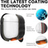 for AirPods Pro 2 Case Waterproof 2019 2022, Anti-Lost Silicone Protective Cover, Wireless Charging & LED Visible, with Hook ? US Patent Registere...