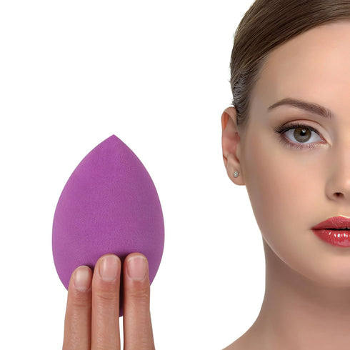 EXTRA LARGE 11CM Make Up Beauty Sponges Blender BIG for Face & BODY (1x Small 1x Large) -With 2 Sponge Holder- FASTER FLAWLESS APPLICATION for Fou...