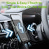 Wireless Phone Car Charger, Air Vent, Touch to Open Fast Charging for iPhones Samsung Galaxy, Google Pixel Smartphones (Color Silver)...