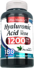 FITO MEDIC'S Lab - Hyaluronic acid capsules - with MSM- 1200 mg per serving, 180 Capsules, Supports Skin Hydration, Joints Lubrication and Antioxi...