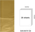 RUSPEPA Gift Wrapping Tissue Paper - Metallic Gold Tissue Paper for DIY Crafts,Pack Bags - 19.5 x 27.5 inches -25 Sheets...