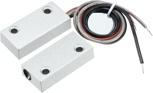 uxcell Rolling Door Contact Magnetic Reed Switch Alarm with 3 Wires for N.O./N.C. Applications MC-51...
