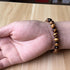 8mm Tiger Eye Stone Stretch Bracelet Round Beads Semi Gemstone for Elastic Bracelet 7.5"...