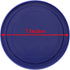 Pyrex 322-PC Blue Round Plastic Mixing Bowl Lid (Will NOT fit Pyrex 7201 Glass Dish), Made in the USA...