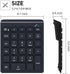 Bluetooth Number Pad for Laptop, Wireless Numeric keypad, 28 Keys Numpad Number Keypad Bluetooth 10 Keys Number Pad for Laptop, MacBook Air/Pro, i...