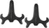 uxcell 2pcs 5" Easel Plate Holder, Wood-like Plastic Folding Display Stand Black for Decorative Picture Frame...