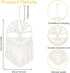 FREEBLOSS DIY Macrame Tree of Life Wall Hanging Kit Macrame Tapestry Wall Hanging Tree of Life Dreamcatcher Wall Hanging Decor for Living Room Mac...