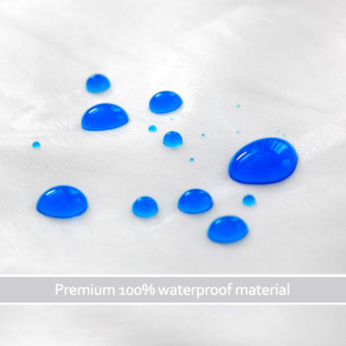 Moonsea King Pillow Protectors Waterproof 2 Pack, Zippered King Size 20x36 inch Pillow Protector, Pillow Covers Encasement Pillow Case White...