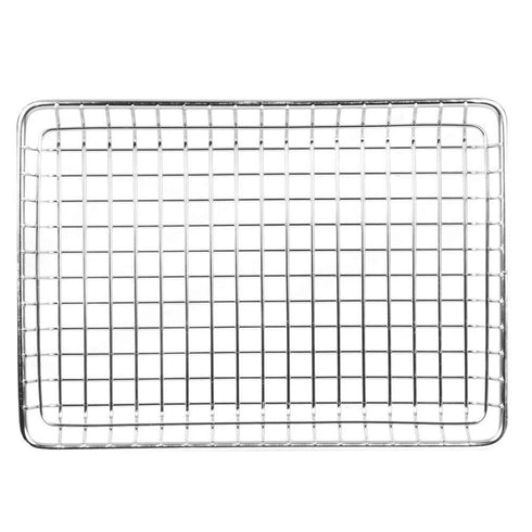 G.E.T. 4-835809 Metal Rectangular Wire Serving Tray Stainless Steel Wire Baskets Collection...