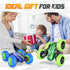 BEZGAR Remote Control Car - 2.4Ghz Double-Sided Driving Mini RC Cars, 360° Flips Rotating 4WD All Terrain RC Stunt Car, Car Toys Birthday Gifts fo...