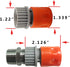Quick Coupler for Portable Pool Vacuum Jet Underwater Cleaner for Inflatable Pool Vacuum Mini Pool Vacuum Pool Leaf Vacuum...