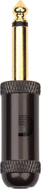 D'Addario Accessories Guitar Cable Plug - Solderless Plug for Making Guitar Cables - Gold Plated - Cable Station - 1/4 Inch/6.35 MM - Straight - 1...