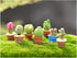 7 in 1 Dollhouse Decoration Plant Pots Miniature Green Potted Miniature Bonsai Model Dollhouse Accessories Decor,1 12 Scale Doll House Miniature P...