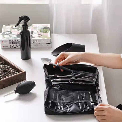 15 Pieces Succulent Plants Tools - Plant Repotting Mat and Storage Bag,Mini Garden Transplanting Tools for Indoor Outdoor Miniature Fairy Flower P...