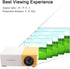 Home Theater, Mini Projector, Home Theater High Definition for Movie Home(U.S. Standard (110V-240V))...