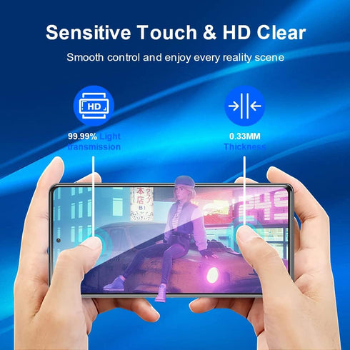 3 Pack Compatible for Motorola Edge Plus 2022 / Edge + 2022 /Edge Plus 2022 5G UW empered Glass Screen Protector,Case Friendly,Ultra HD, 9H Hardne...