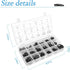 O Ring Assortment Kits, 225 PCS Nitrile NBR Rubber Washer, Universal 18 Sizes Sealing Gaskets, O Ring Kit for Faucet Professional Plumbing Automot...