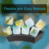 Silicone Ice Cube Tray with Lid, Make 2" Big Square Ice Cubes, Large Whiskey Ice Cube Mold, Ice Cubes Mold for Cocktails & Wine, Soups and Frozen ...