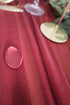 Lookein 10 Feet Burgundy Chiffon Table Runner Sheer Wedding Table Cloth 29x120 Inches Rustic Wedding Decorations French Chiffon Table Runner...