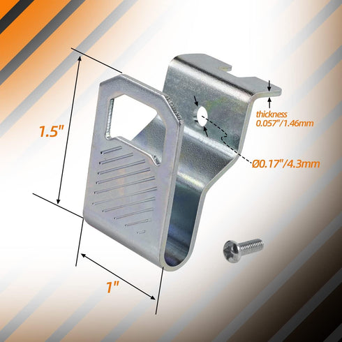 Replacement for Craftsman Cordless Drill Belt Clip - Power Tools Replacement Parts N597001 (4 Pack)...