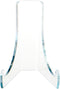 Plymor Clear Acrylic Flat Back Easel with Deep Support Ledges, 3" H x 2.25" W x 2.5" D (2 Pack)...