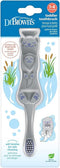 Dr. Brown’s Otter Toddler Toothbrush, Soft Bristles with Suction Cup for Storage, BPA Free, Ages 1-4, 1-Pack...