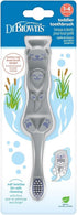 Dr. Brown’s Otter Toddler Toothbrush, Soft Bristles with Suction Cup for Storage, BPA Free, Ages 1-4, 1-Pack...