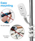 Flexible Twist Mount for ANMEATE SM24 /Babysense V24US /GoodBaby UU24 Video Baby Monitor Without Tools or Wall Damage...