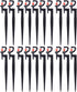20Pcs Watering Sprayer, G Type Adjustable 360 Degree Water Irrigation Drippers on Stake Emitter Drip System...