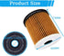 26350-2M000 Engine Oil Filter with Seals Pack Compatible with Hyundai Accent 2020-2022, Hyundai Elantra 2021-2022, Kia K5 2021-2020, Kia Rio 2021-...
