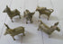 Dhokra Metal Art - Handcrafted Animal Figurines Small Assorted (Set of 5) | Home | Desk Decor...