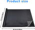 Rainmae 15.7" x 39.3" Aquarium Background, Premium Static Cling Black Fish Tank Background, Fish Backdrop for Aquarium Wallpaper, Vinyl Aquarium P...