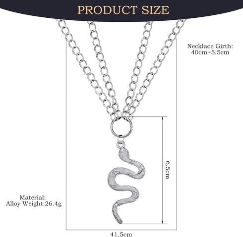 Janmercy 15 Pcs Gothic Grunge Necklace Set Goth Punk Rock Vintage Y2k Harajuku Silver Chain Choker Necklace Jewelry Costume Accessories for Women ...