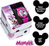 Minnie Mouse Kids' Analog Watch by Accutime - Pink Bezel, Strap & Dial, Time-Teacher Model MN1157...