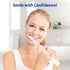 Replacement Toothbrush Brush Heads Compatible with Philips Sonicare Electric Toothbrushes, for Snap-On System, Pack of 10, White...