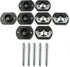 E-Outstanding Pin Style Sofa Connector 4 Sets Black Sofa Couch Sectional Furniture Hardware Accessories...